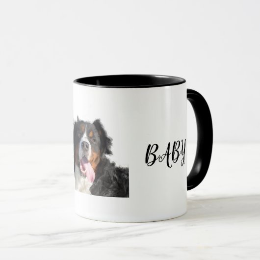 Lovely Bernese Mountain Dog Mok (Voorkant rechts)