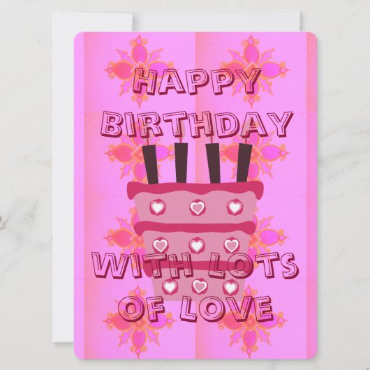 Lovely Blessed Birthday (Voorkant)