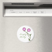Lovely Blooms Magnet, Lavender Magneet (Insitu (Vaatwasser))