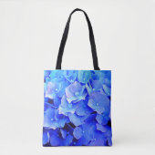 Lovely Blue Hydrangea Canvas tas (Voorkant)