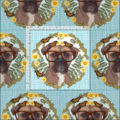 Lovely Boxer Dog Stof (Delen)