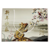 Lovely bucolc scene Chines Rat Year 2020 LGB Groot Cadeauzakje (Voorkant)