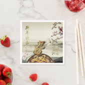 Lovely bucolic scene Chines Rat Year 2020 PPN Servet (Insitu)