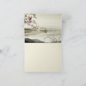 Lovely bucolic scene Chines Rat Year 2020 SGC Feestdagen Kaart (Binnen)