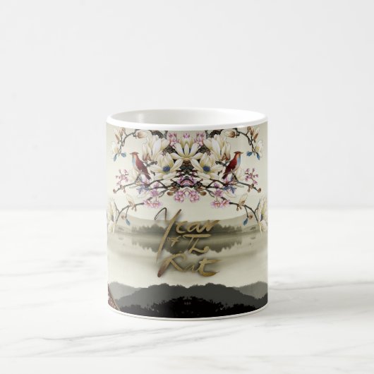 Lovely bucolic scene Chines Rat Year 2020 W Mok (Center)