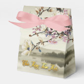 Lovely bucolische scene Spring Vietnamees nieuwjaa Bedankdoosjes (Voorkant Zijde)