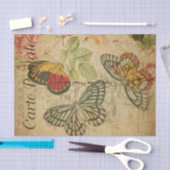 Lovely Butterflies Roos French Ephemera Decoupage Tissuepapier (Craft)