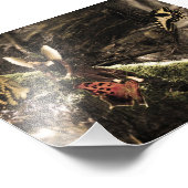 Lovely Butterfly Natuur Fairy Foto Afdruk (Hoek)