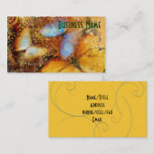 Lovely Butterfly Pattern Visitekaartje (Voorkant / Achterkant)