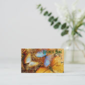 Lovely Butterfly Pattern Visitekaartje (Staand voorkant)