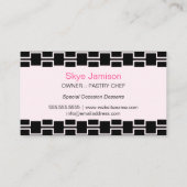 Lovely Cakes Visitekaartje (Achterkant)