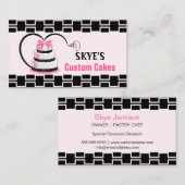 Lovely Cakes Visitekaartje (Voorkant / Achterkant)