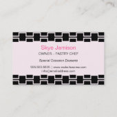 Lovely Cakes Visitekaartje (Achterkant)