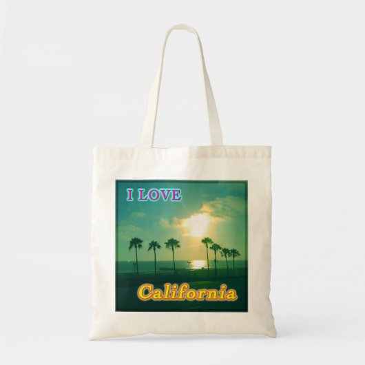 "Lovely California 1" Bag Tote Bag (Voorkant)