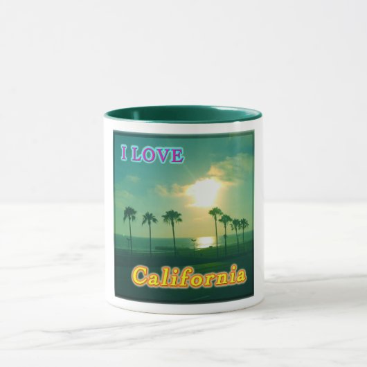 "Lovely California 1" Cup Mok (Midden)