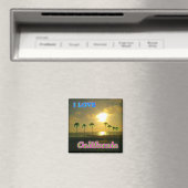"Lovely California 2" Magnet (Insitu (Vaatwasser))