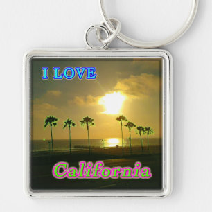 "Lovely California 2"-Sleutelhanger Sleutelhanger