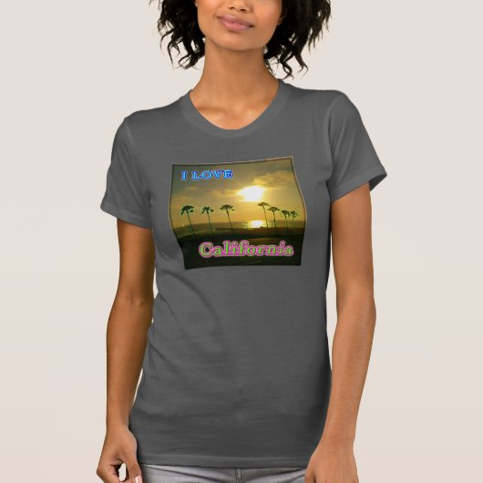 "Lovely California 2" T-shirt (Voorkant)