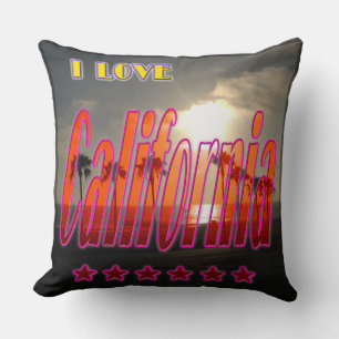 "Lovely California 3" Pillow Kussen