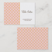 LOVELY CALLING CARD CONTACTKAARTJE (Voorkant / Achterkant)