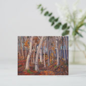 Lovely Canadian Tom Thomson White Birches Painting Briefkaart (Staand voorkant)
