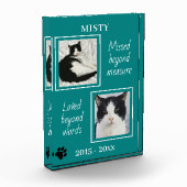 Lovely Cat Memorial Gemist voorbij Maatregel Jade Fotoblokken (Links)