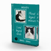 Lovely Cat Memorial Gemist voorbij Maatregel Jade Fotoblokken (Rechts)