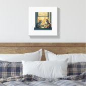 Lovely Cats Canvas Afdruk (Insitu (Slaapkamer))
