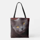 Lovely Chartreux Tote Bag (Achterkant)