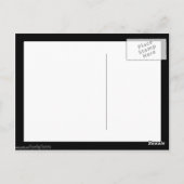 Lovely Chimp in Gown Briefkaart (Achterkant)