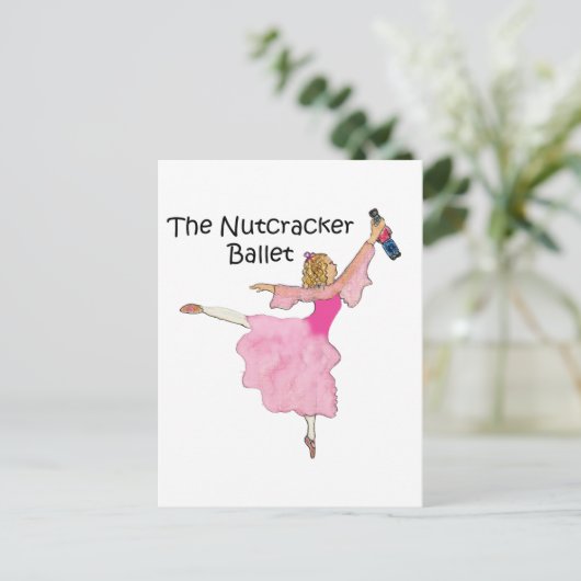 Lovely Clara en haar Nutcracker Briefkaart (Staand voorkant)