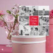 Lovely Collage Couple Photo & Happy Valentines Day