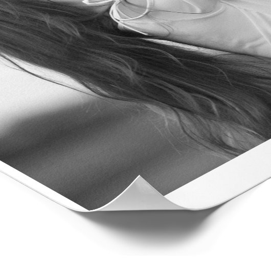 Lovely Collage Couple Photo & Happy Valentines Day Poster (Hoek)