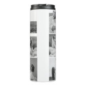 Lovely Collage Couple Photo & Happy Valentines Day Thermosbeker (Achterkant)