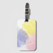 Lovely Colors With a Gentle Touch Bagagelabel (Voorkant (verticaal))