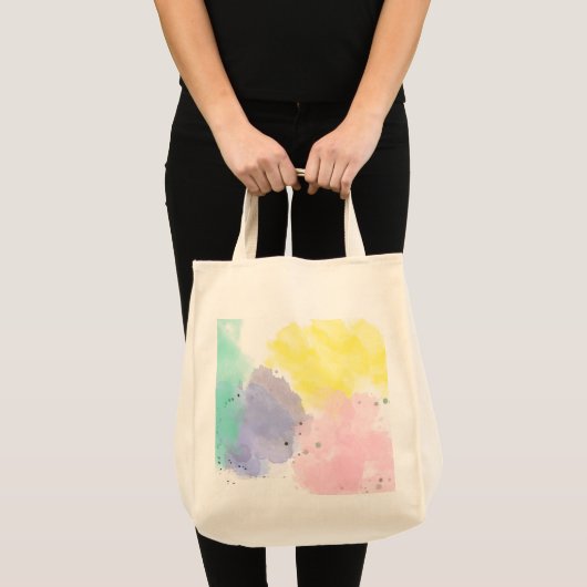 Lovely Colors With a Gentle Touch Tote Bag (Voorkant (product))