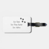 Lovely Companion Animal's Photo Bagagelabel (Achterkant horizontaal)