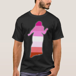 Lovely Curvy Lesbian T-shirt
