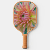 Lovely Dahlia Bloom met de naam Floral Pickleball Paddle (Achterkant)