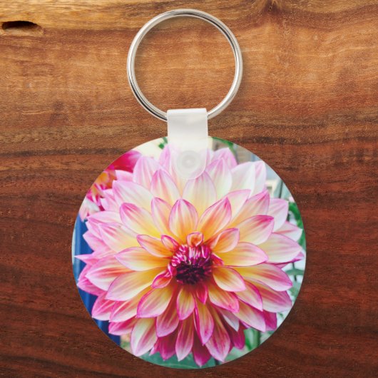 Lovely Dahlia Sleutelhanger (Voorkant)