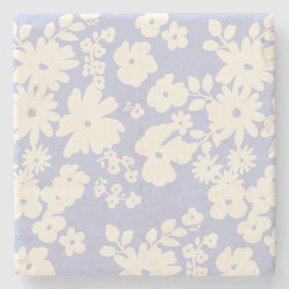 Lovely Daisies Pattern Custom Background Colors  Stenen Onderzetter