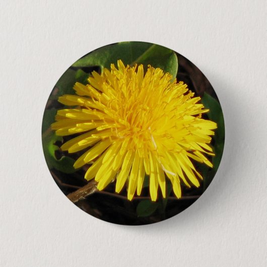 Lovely Dandelion Ronde Button 5,7 Cm (Voorkant)