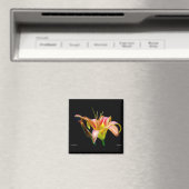 Lovely Daylily II Apparel en Gifts Magneet (Insitu (Vaatwasser))