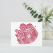 Lovely Days / Postcard Feestdagenkaart (Staand voorkant)