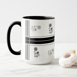 "Lovely" Design Zwart 15 oz mok Keuzes