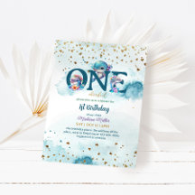 Lovely Dolphin Cute Baby Girl, eerste verjaardag I