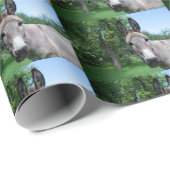 Lovely Donkey Portret Cadeaupapier (Rol Hoek)