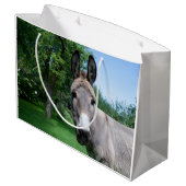 Lovely Donkey Portret Groot Cadeauzakje (Achterkant Gekanteld)