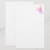 Lovely Dreams Butterfly Briefpapier (Voorkant / Achterkant)