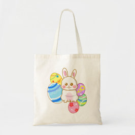 Lovely Easter Rabbit Tote Bag